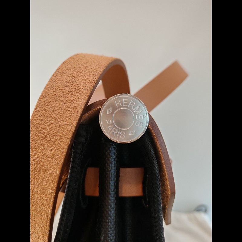 Hermes Herbag 31 2024 新款防水布料-6