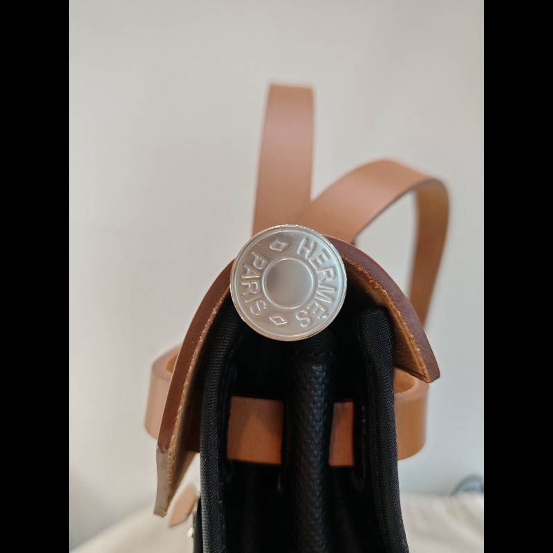 Hermes Herbag 31 2024 新款防水布料-8