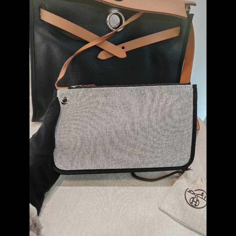 Hermes Herbag 31 2024 新款防水布料-20