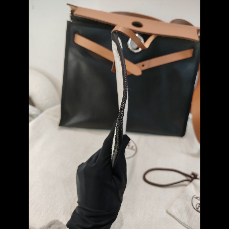 Hermes Herbag 31 2024 新款防水布料-23