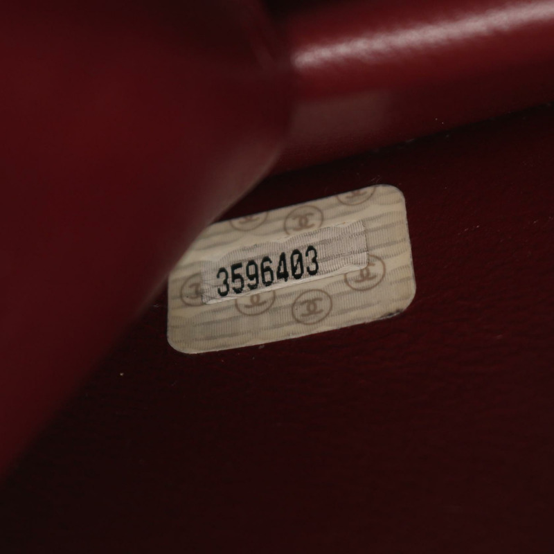 香奈兒 (CHANEL) 絎縫全蓋鏈條肩背包，羊皮材質，黑色，金色五金，二手 CC-4