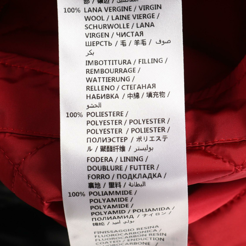 GUCCI 男款羽絨外套 #52 尼龍紅黑配色 二手-5