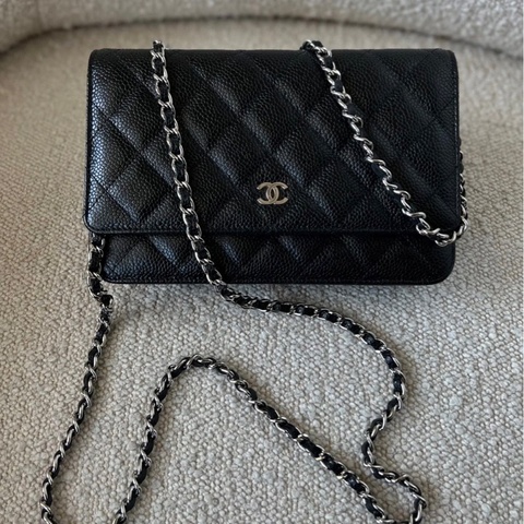 Chanel WOC SILVER CHAIN