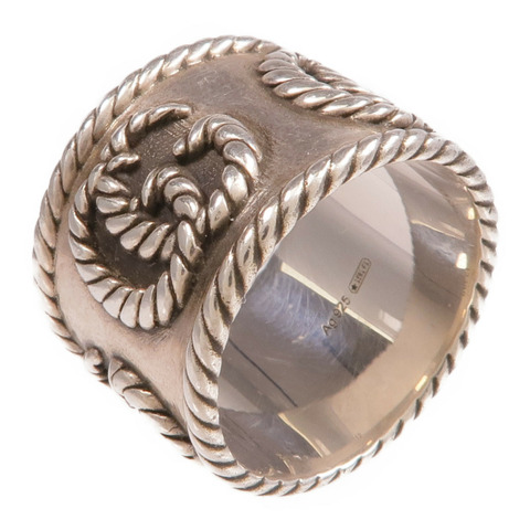 GUCCI 925純銀Ring戒指US#6