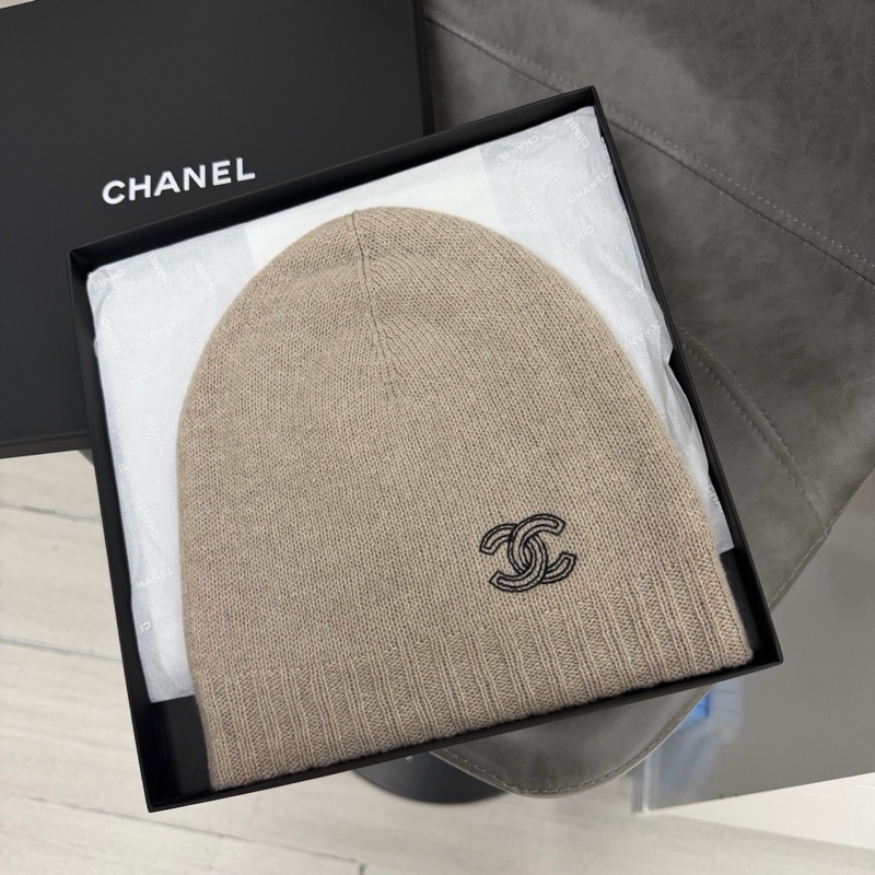 Chanel 羊絨 冷帽-1