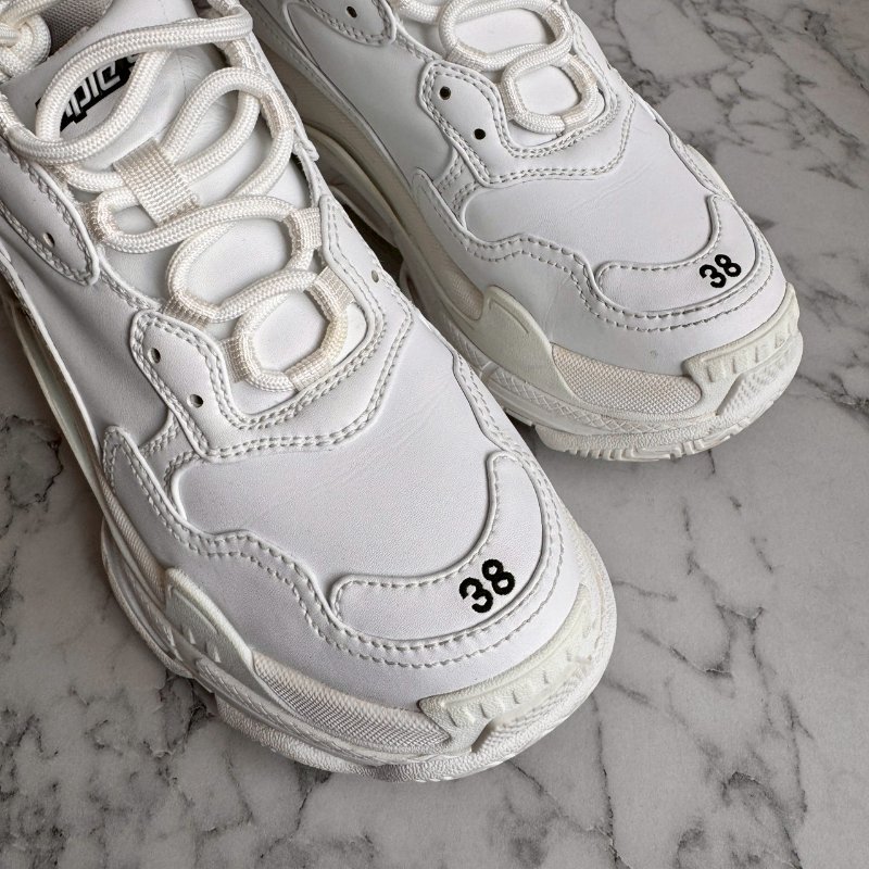#全網最低✨Balenciaga 白色厚底老爹鞋 運動鞋-7