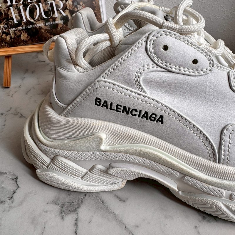 #全網最低✨Balenciaga 白色厚底老爹鞋 運動鞋-8