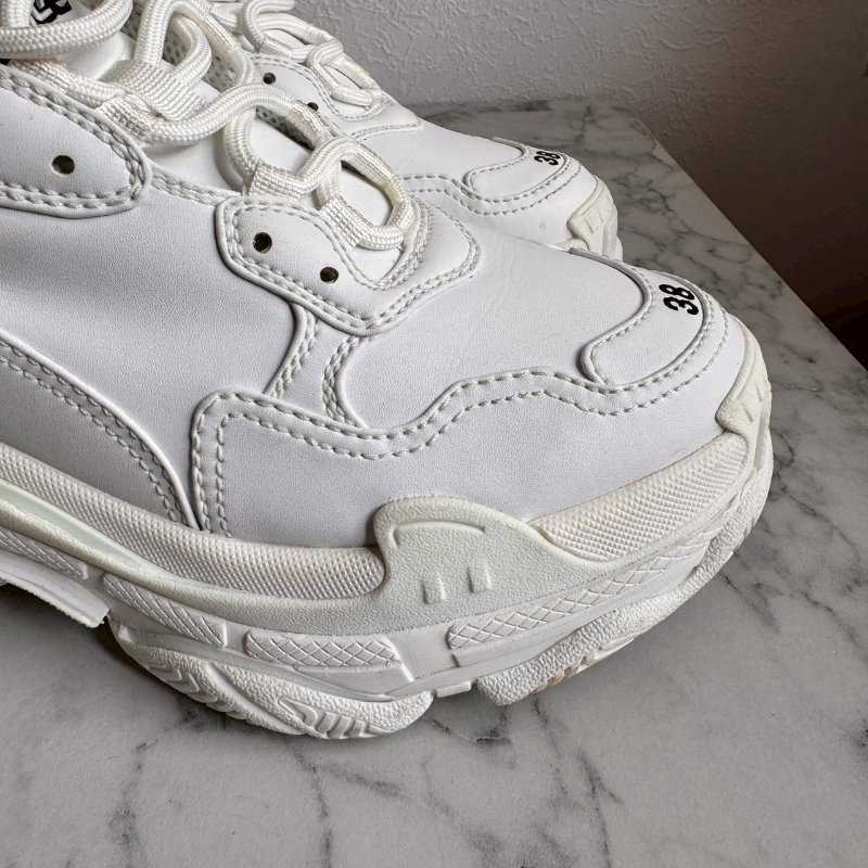 #全網最低✨Balenciaga 白色厚底老爹鞋 運動鞋-9