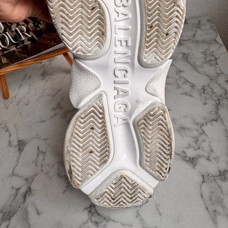 #全網最低✨Balenciaga 白色厚底老爹鞋 運動鞋-11