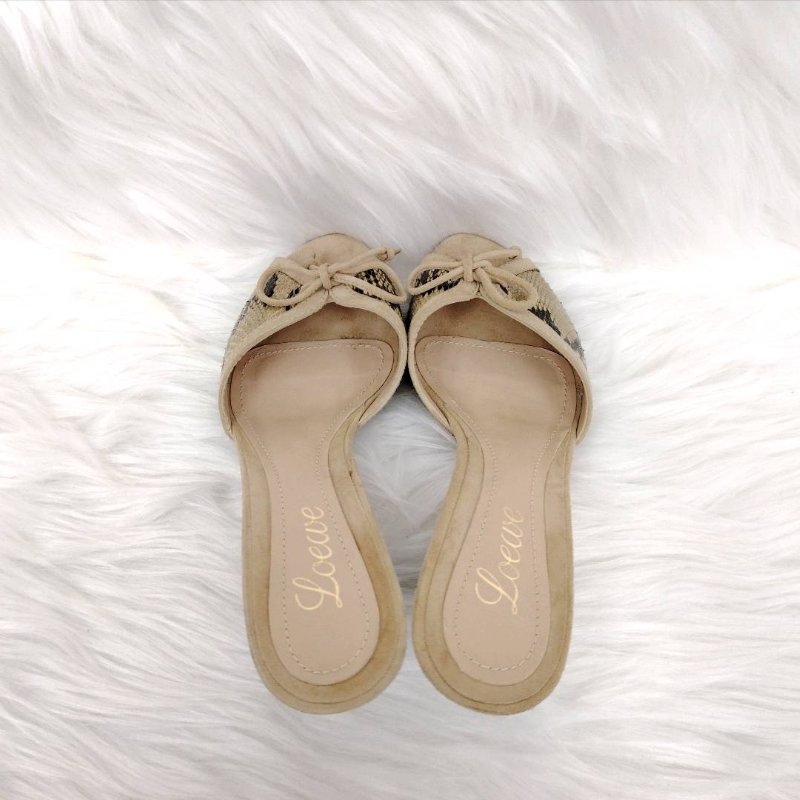 Loewe 羅意威 魚嘴涼鞋 35碼-6