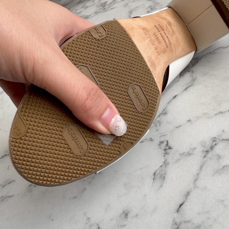 Hermès Ostia 白色皮革高跟涼鞋-16