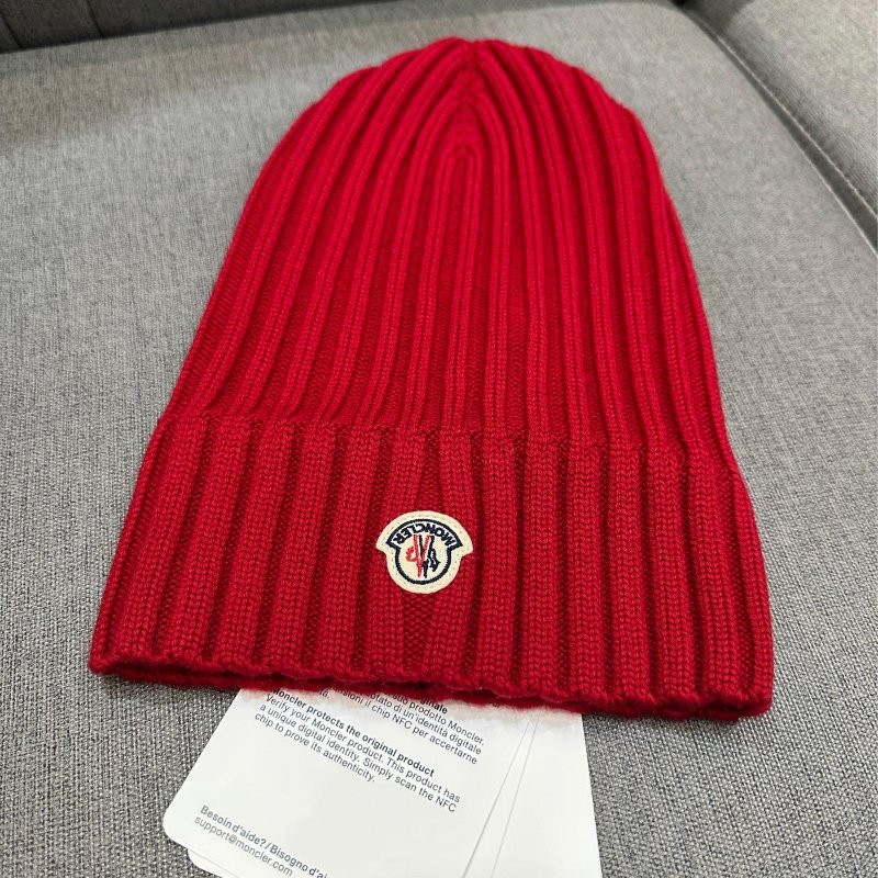 💎Han's house精品服飾💎moncler LOGO 羊毛 毛帽 帽子-2