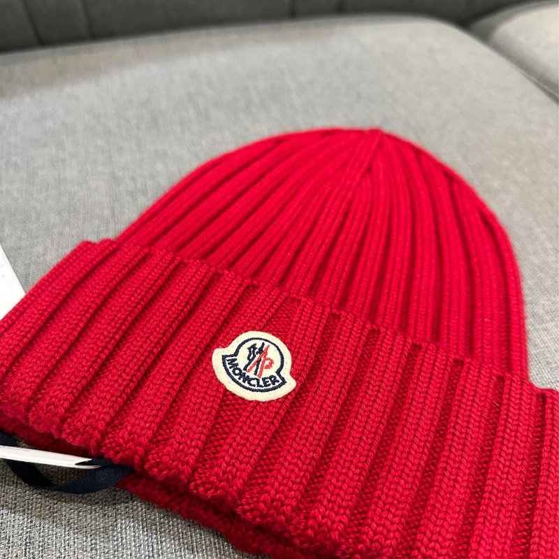 💎Han's house精品服飾💎moncler LOGO 羊毛 毛帽 帽子-5