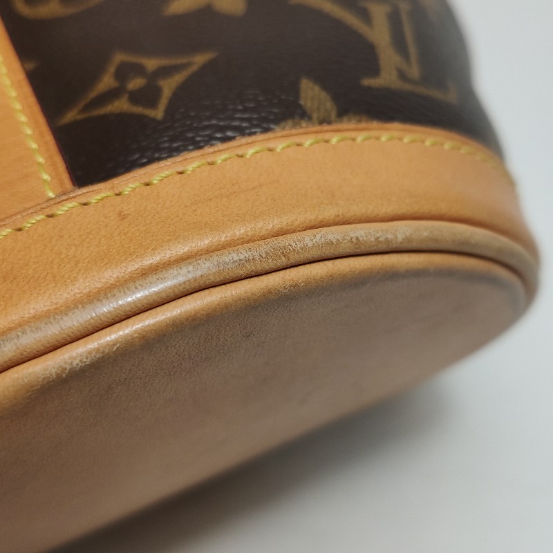 Louis Vuitton(LV)Duffle薯條包植革
Monogram印花S-lock鎖釦斜挎包單肩包晶片款-13