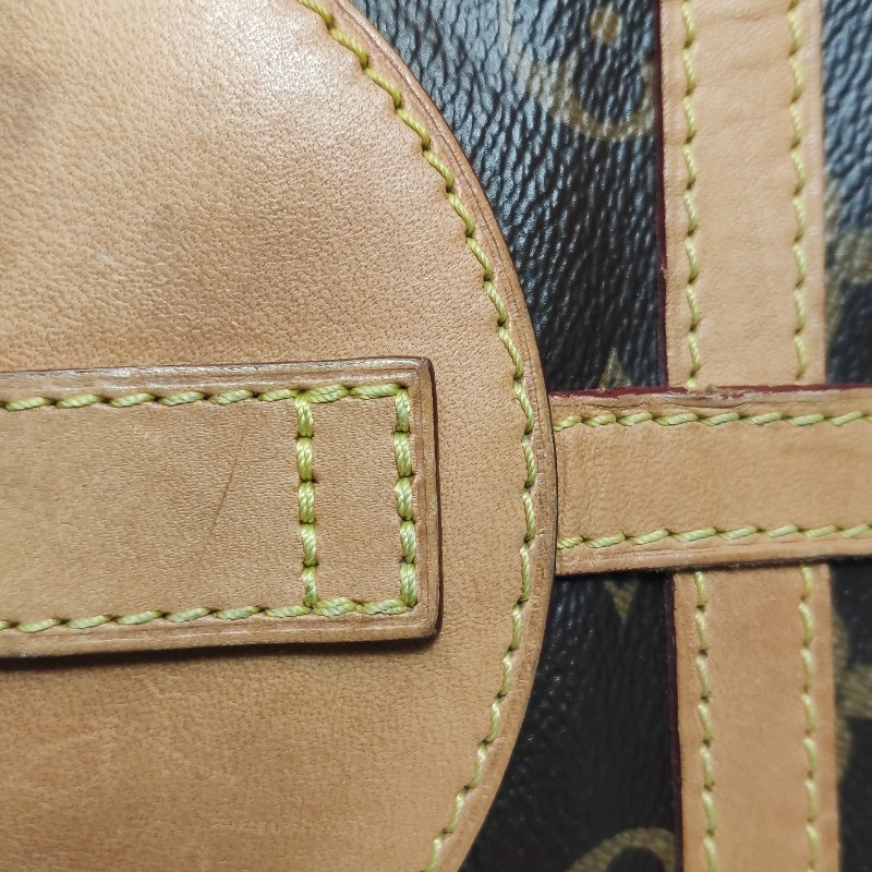 Louis Vuitton(LV)Duffle薯條包植革
Monogram印花S-lock鎖釦斜挎包單肩包晶片款-15