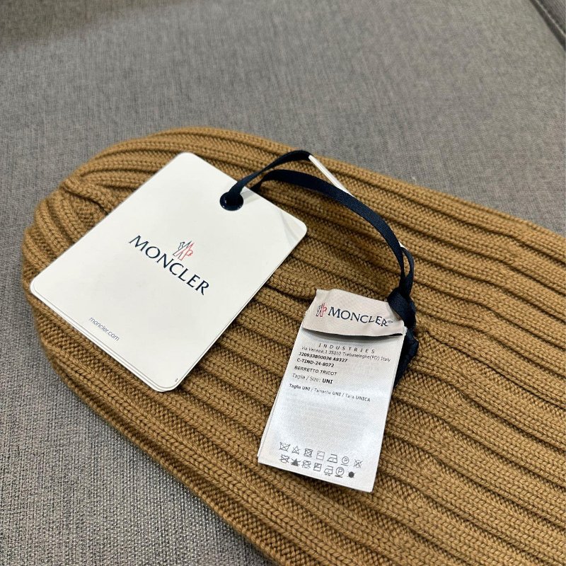 💎Han's house精品服飾💎 moncler 羊毛 毛帽 帽子 現貨 原價14100-5