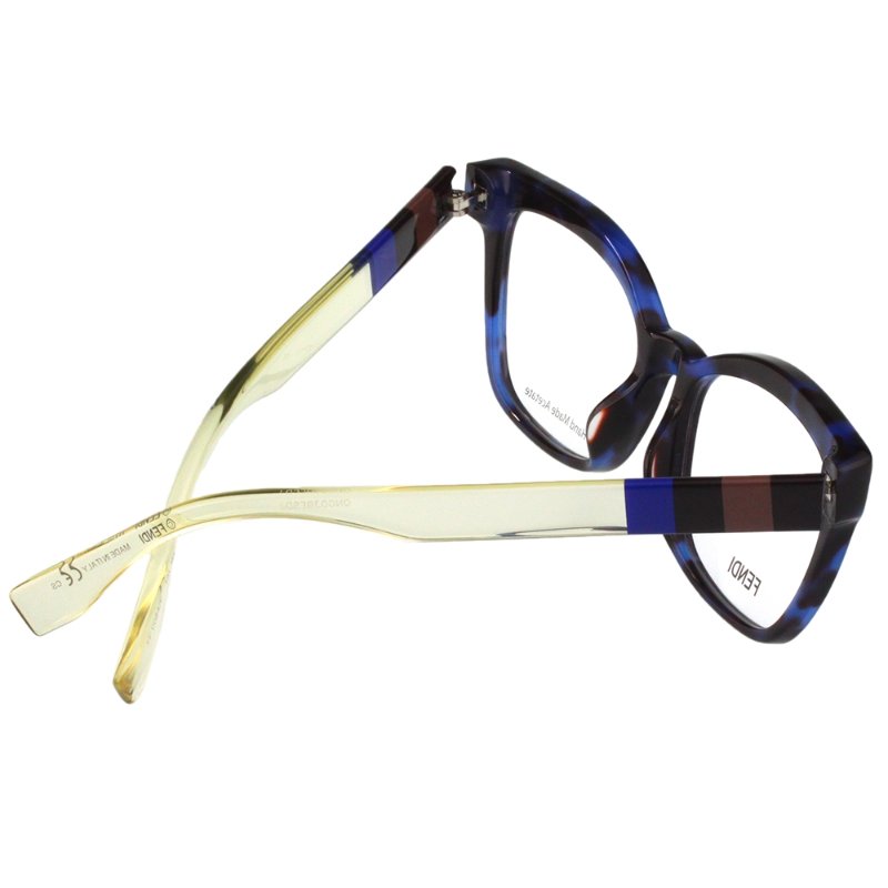 FENDI 光學眼鏡(藍黑色)-4