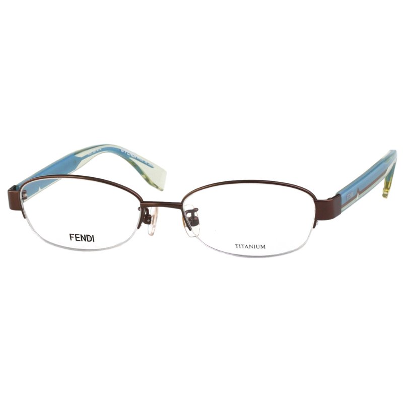 FENDI 純鈦 光學眼鏡(古銅色)-1