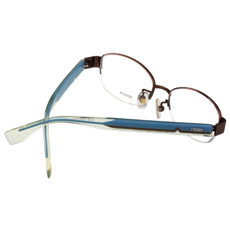FENDI 純鈦 光學眼鏡(古銅色)-3