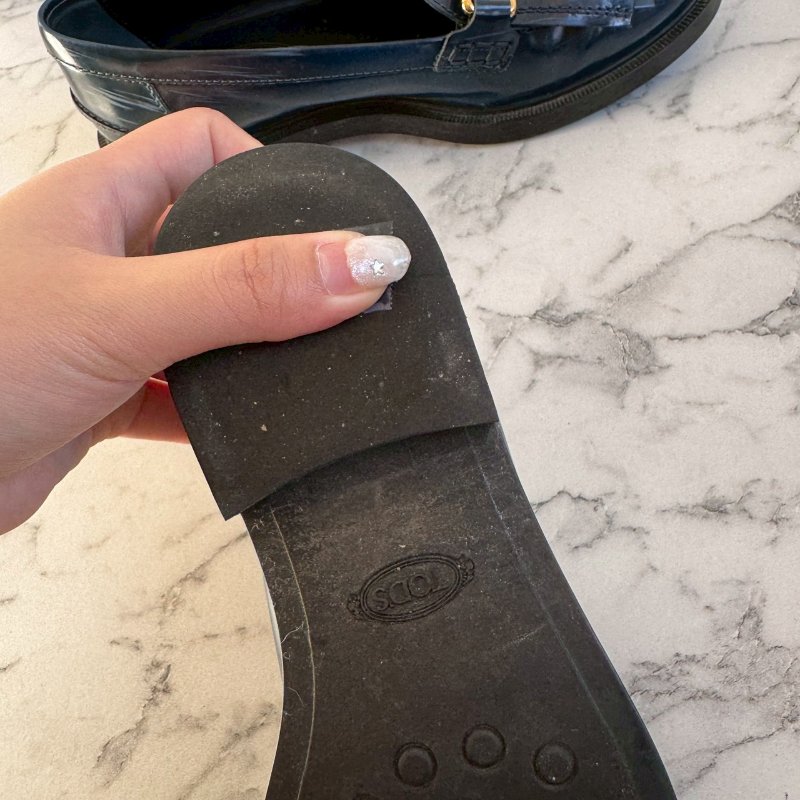 TODS 藏藍低跟流蘇 樂福鞋 牛津鞋-2