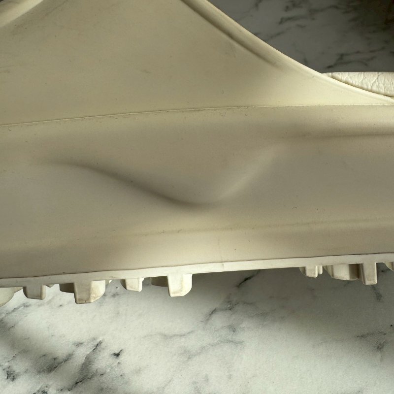 全網最低✨Gucci 米黃色厚底雙G休閒拖鞋-5