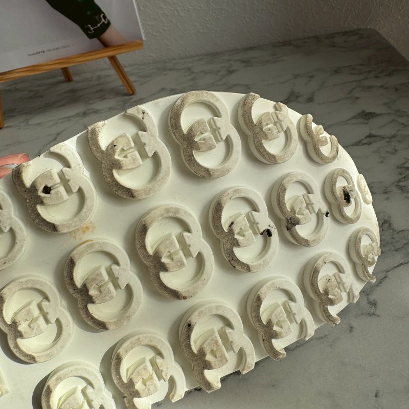 全網最低✨Gucci 米黃色厚底雙G休閒拖鞋-12