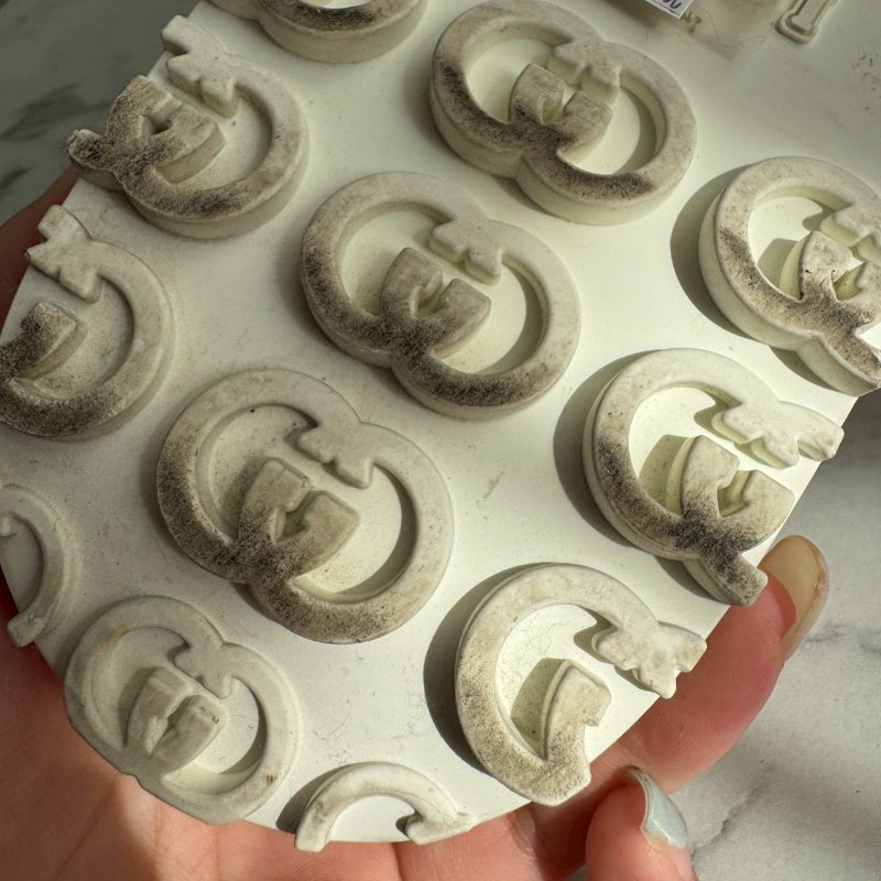 全網最低✨Gucci 米黃色厚底雙G休閒拖鞋-28