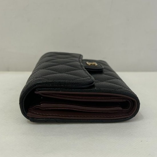 CHANEL黑金COCO三折中夾-2