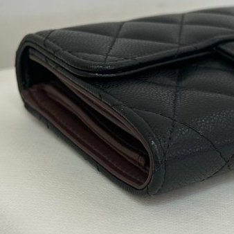 CHANEL黑金COCO三折中夾-5