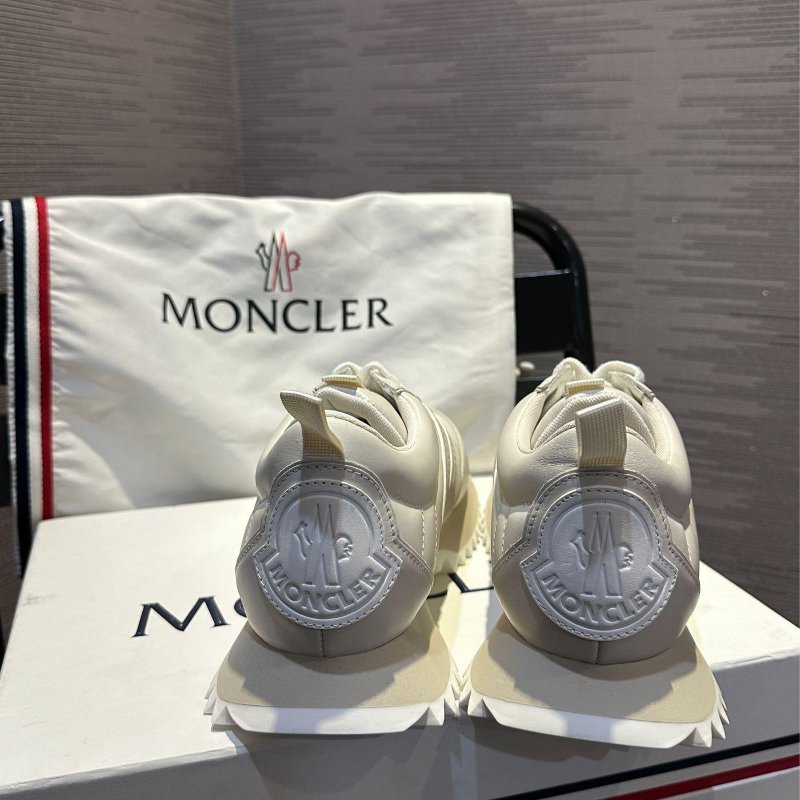 💎Han's house精品服飾💎MONCLER Pacey 小白鞋 皮革 現貨 UK 6 ~ 8 原價24000-4