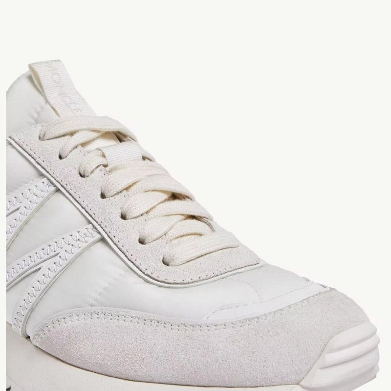 💎Han's house精品服飾💎MONCLER Pacey 小白鞋 皮革 現貨 UK 6 ~ 8 原價24000-6