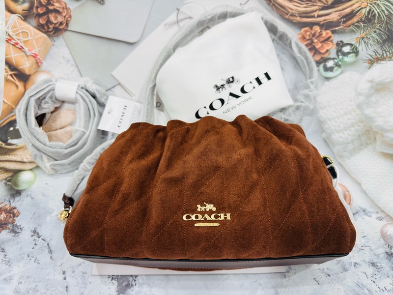 全新COACH FAYE拉繩包 斜背包-0