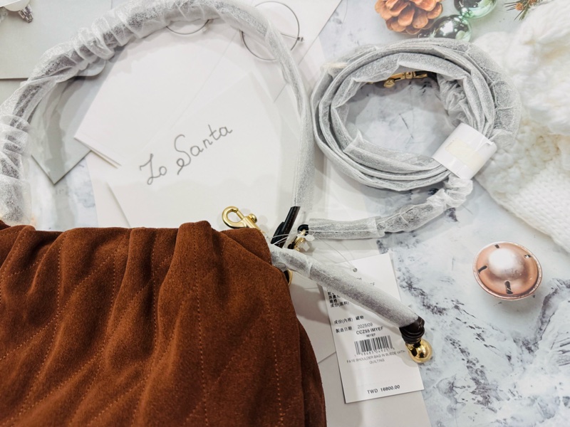 全新COACH FAYE拉繩包 斜背包-2