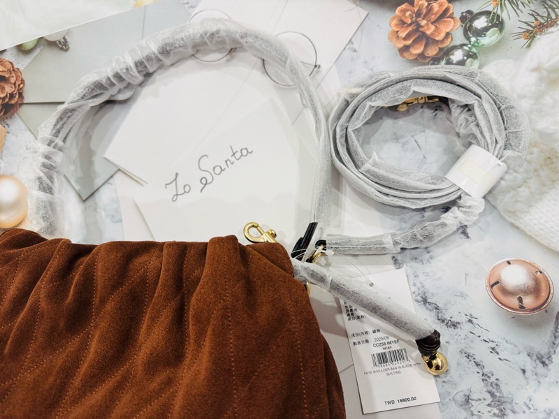 全新COACH FAYE拉繩包 斜背包-3