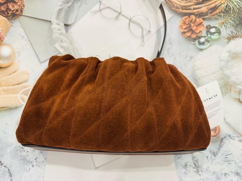 全新COACH FAYE拉繩包 斜背包-8