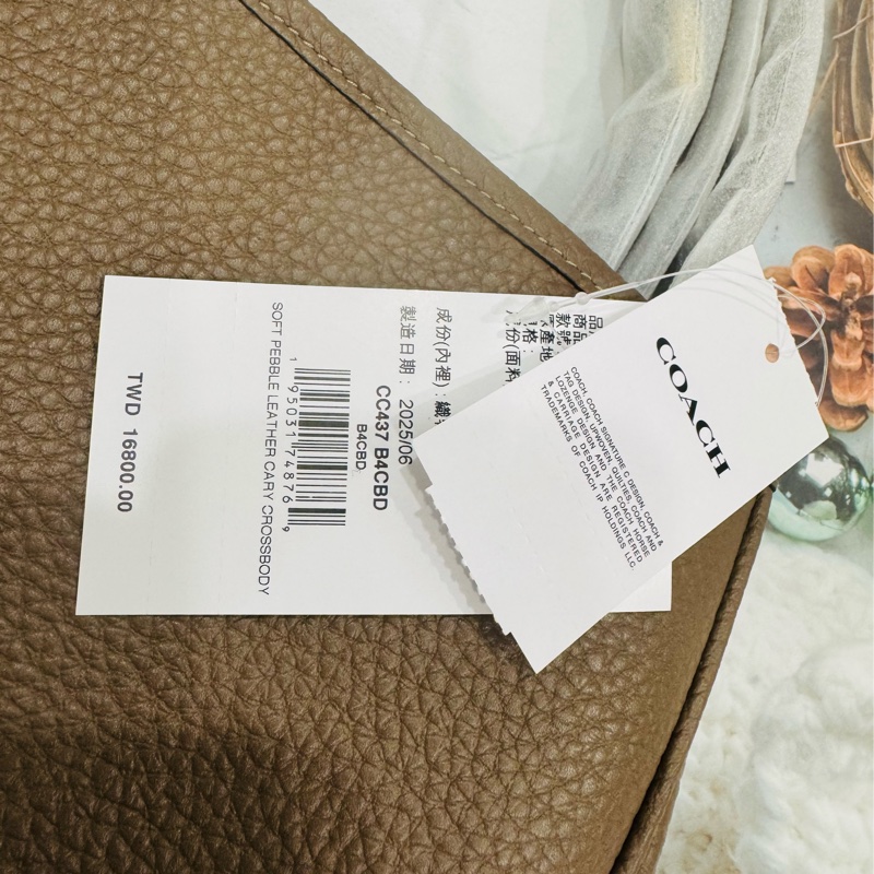 全新COACH CARY 肩背 / 斜背包-5