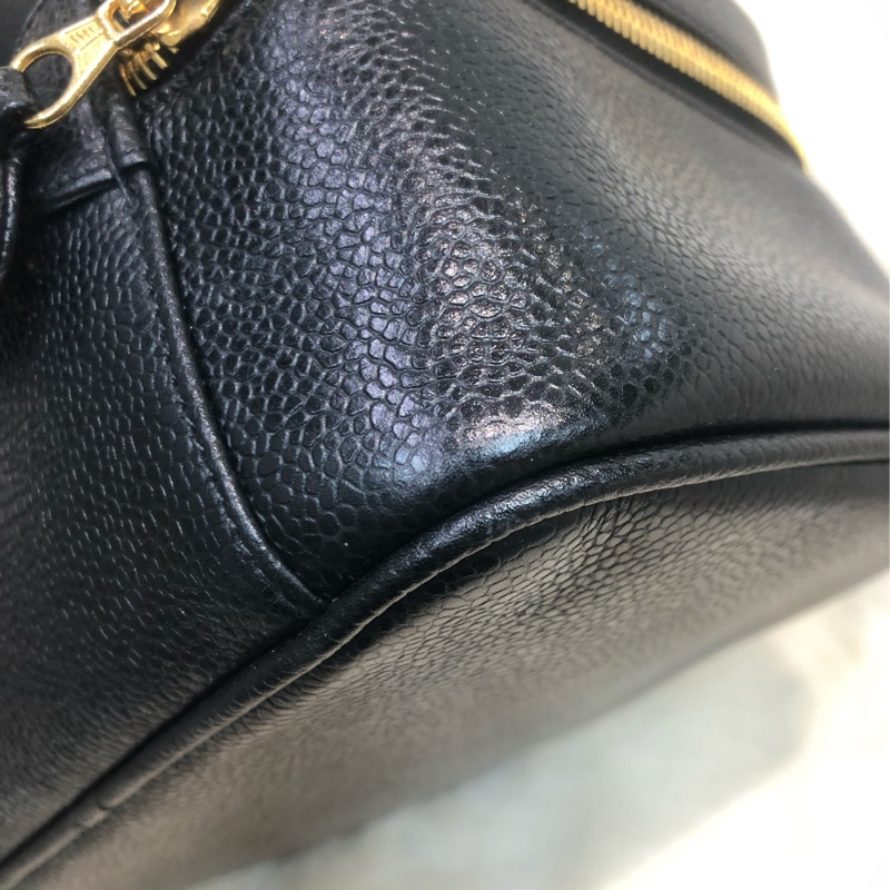 Chanel 黑色中古化妝盒 XB343-8