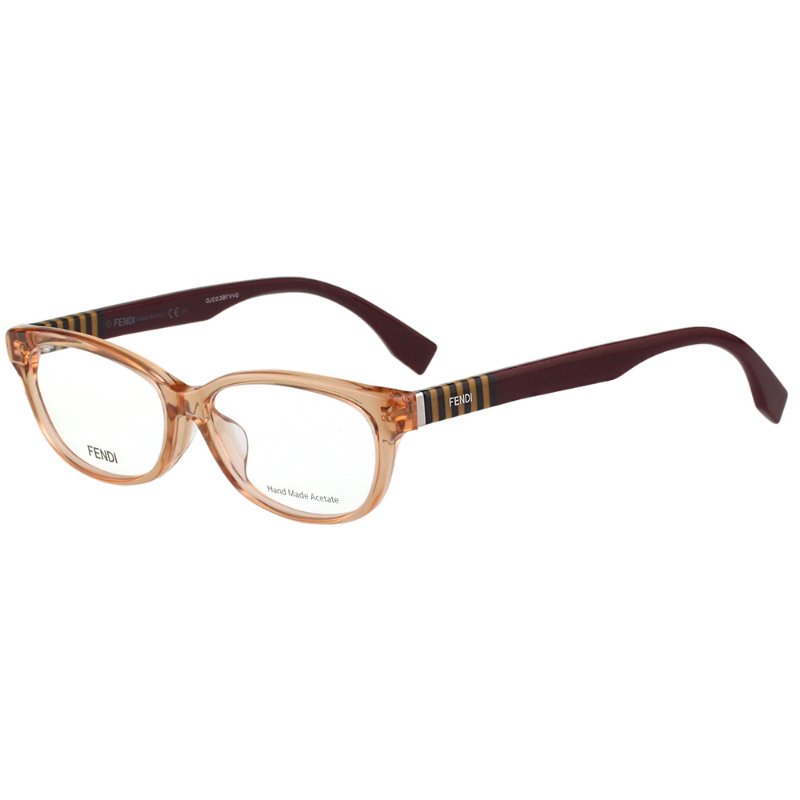 FENDI 光學眼鏡(透明咖啡色)-0