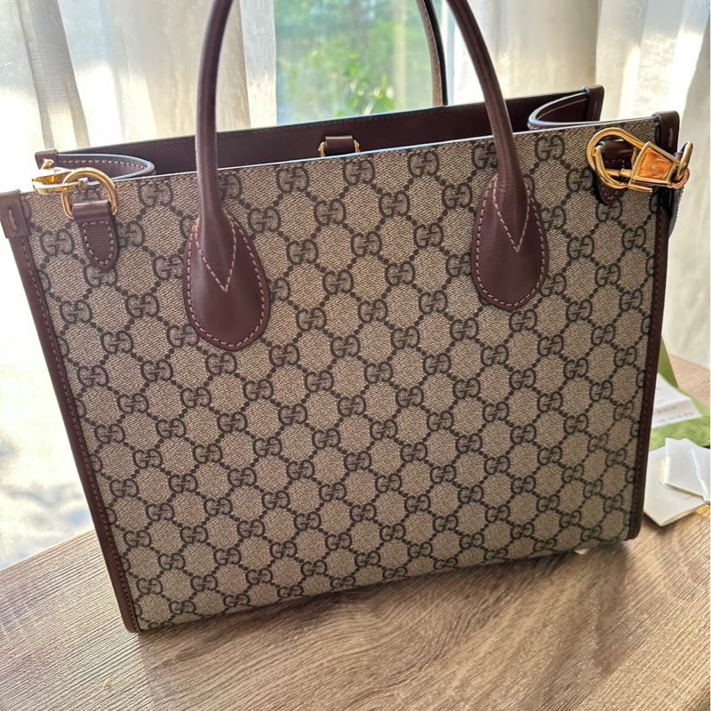 Gucci Retro 老花款托特包 (近新)-2