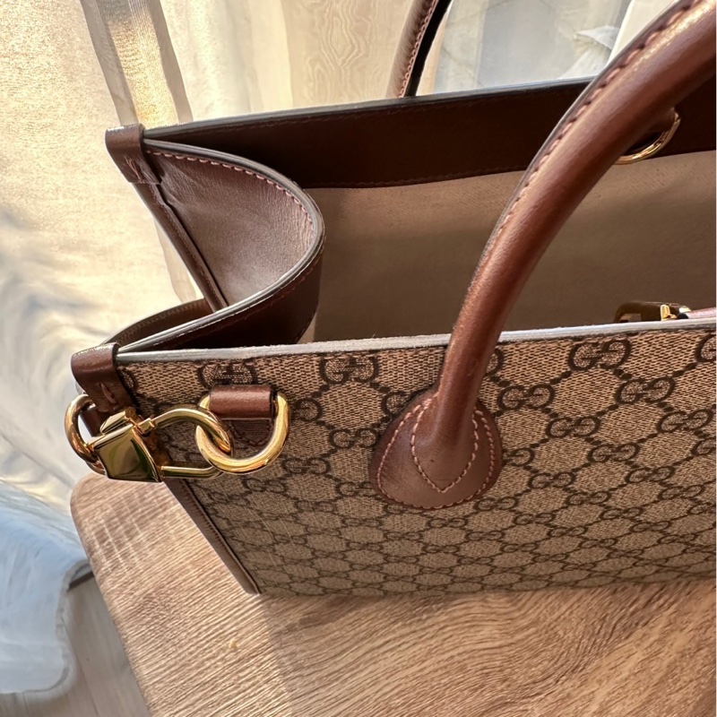 Gucci Retro 老花款托特包 (近新)-3