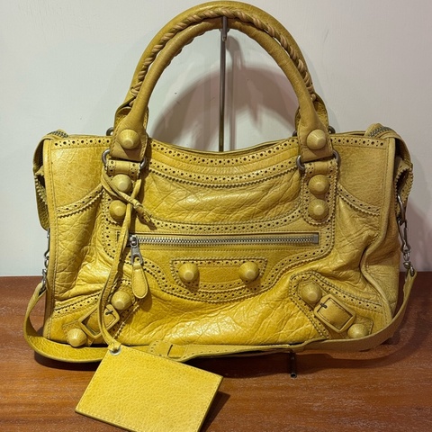 Balenciaga City Yellow colour