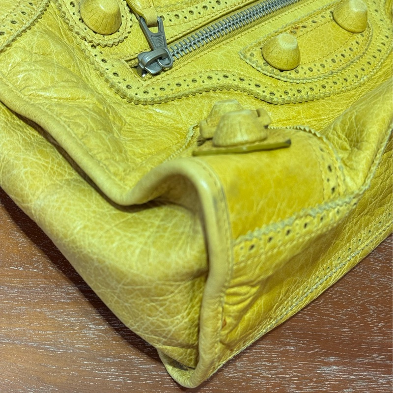 Balenciaga City Yellow colour-11