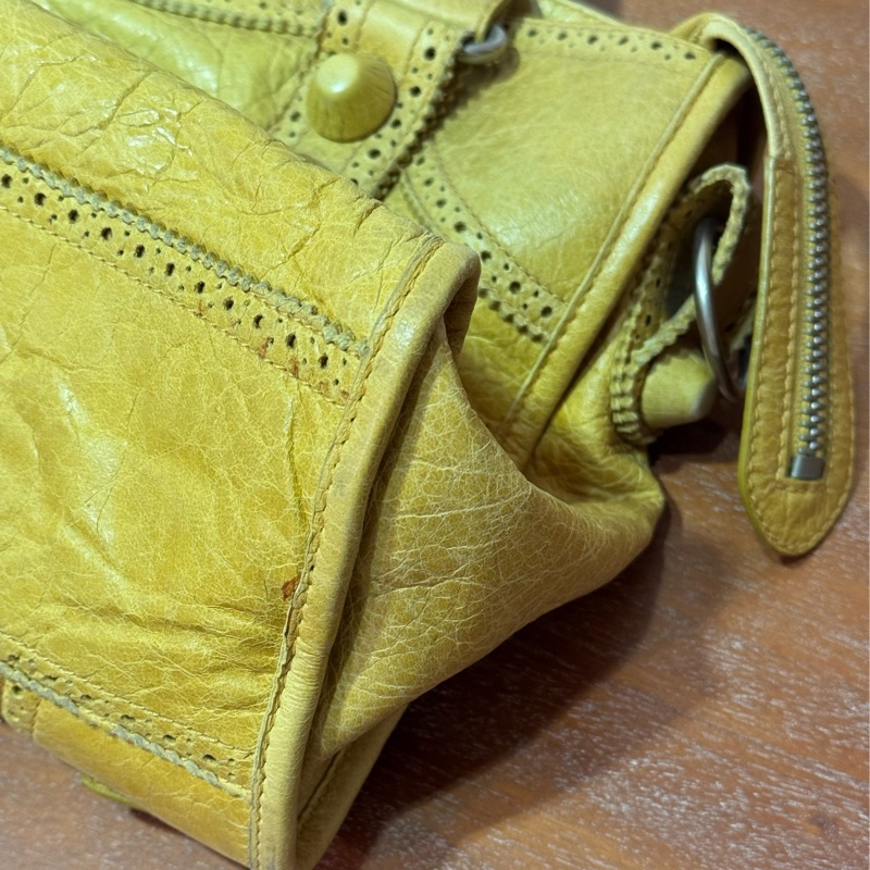 Balenciaga City Yellow colour-14