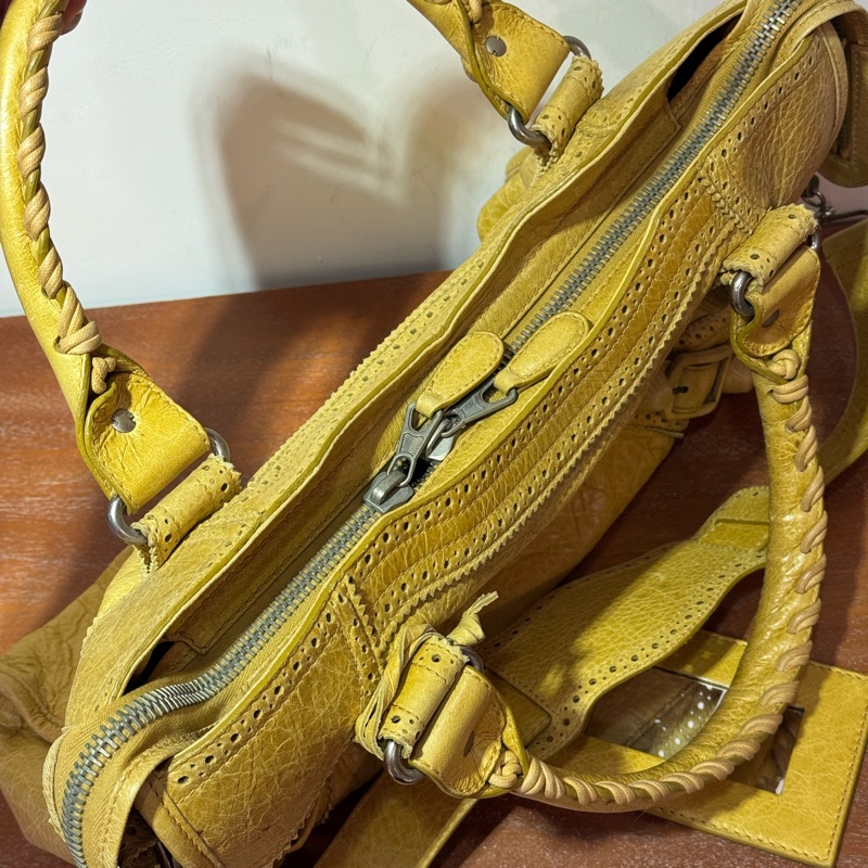 Balenciaga City Yellow colour-15