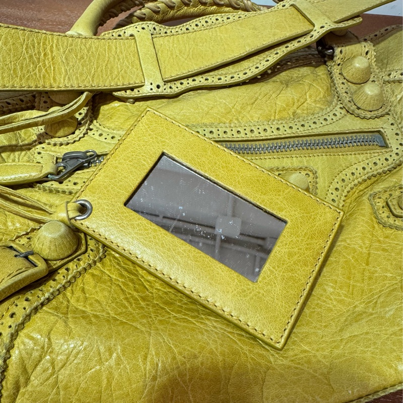 Balenciaga City Yellow colour-18
