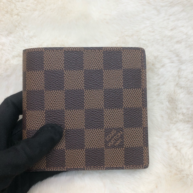 LV 棋盤格散子位短銀包 短夾 XC069-4