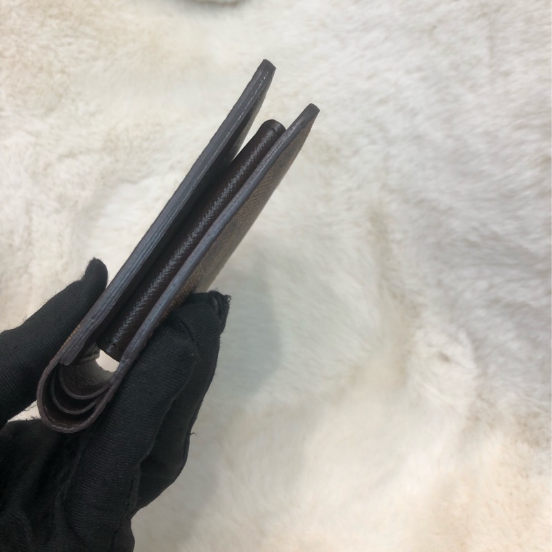 LV 棋盤格散子位短銀包 短夾 XC069-5