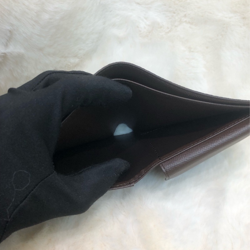 LV 棋盤格散子位短銀包 短夾 XC069-10