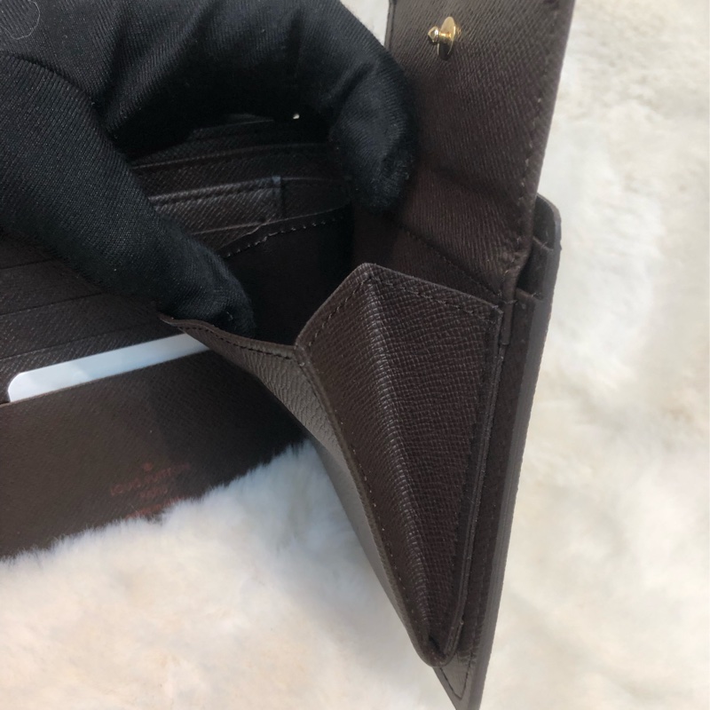 LV 棋盤格散子位短銀包 短夾 XC069-12