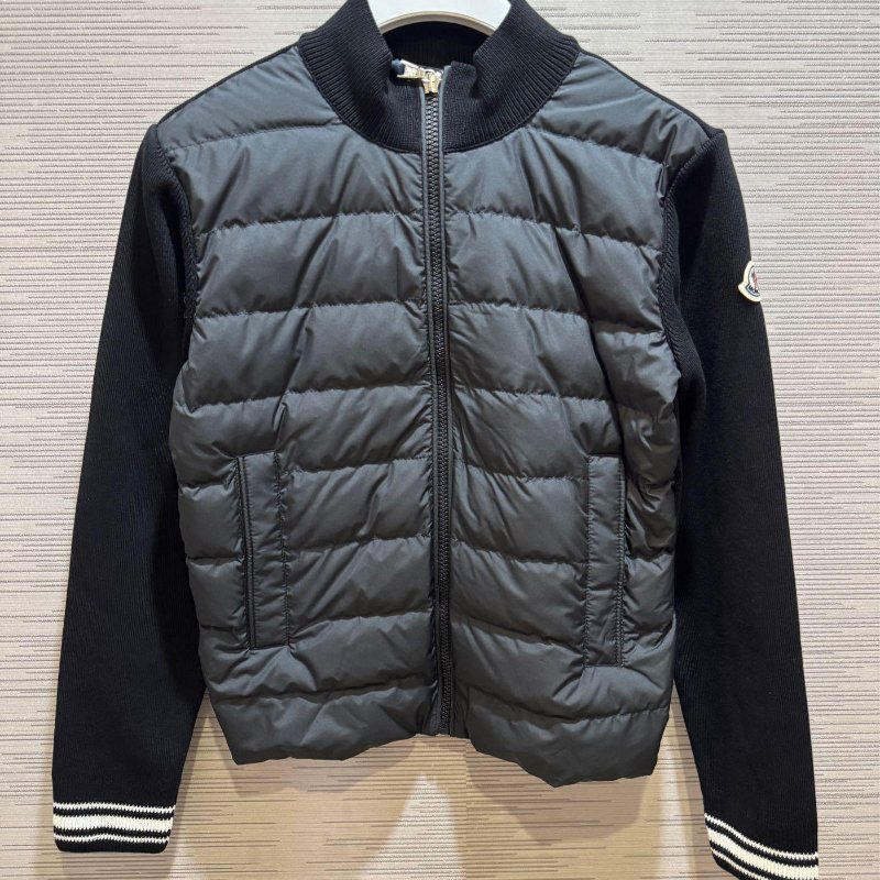 💎Han's house精品服飾💎moncler 羽絨 拼接 外套 現貨 青年款=女成人XS-0